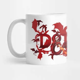 DnD Dragons Mug